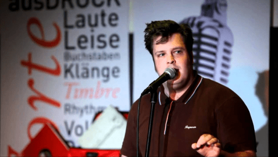Sven Kamin Das Gedicht Poetry Slam Schule